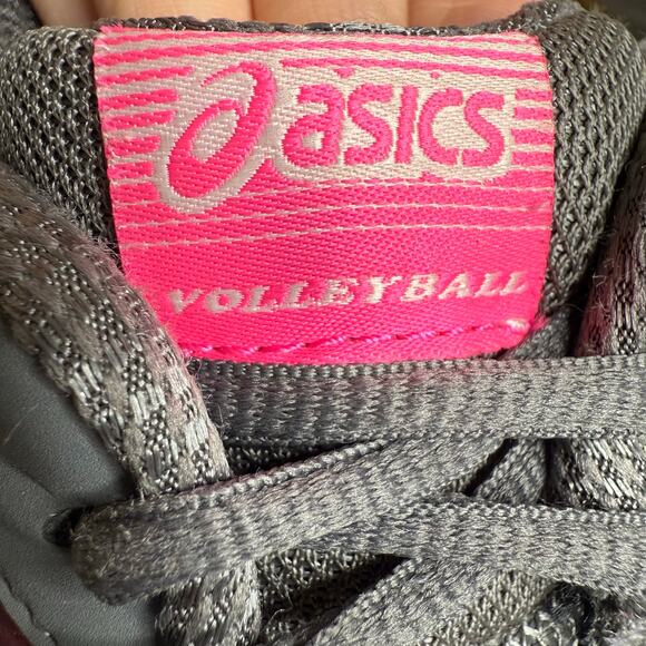 ASICS Women's SIZE 11 Gel 1150V B457Y Gray Pink Athletic Volleyball Shoe Sneaker - Picture 9 of 16